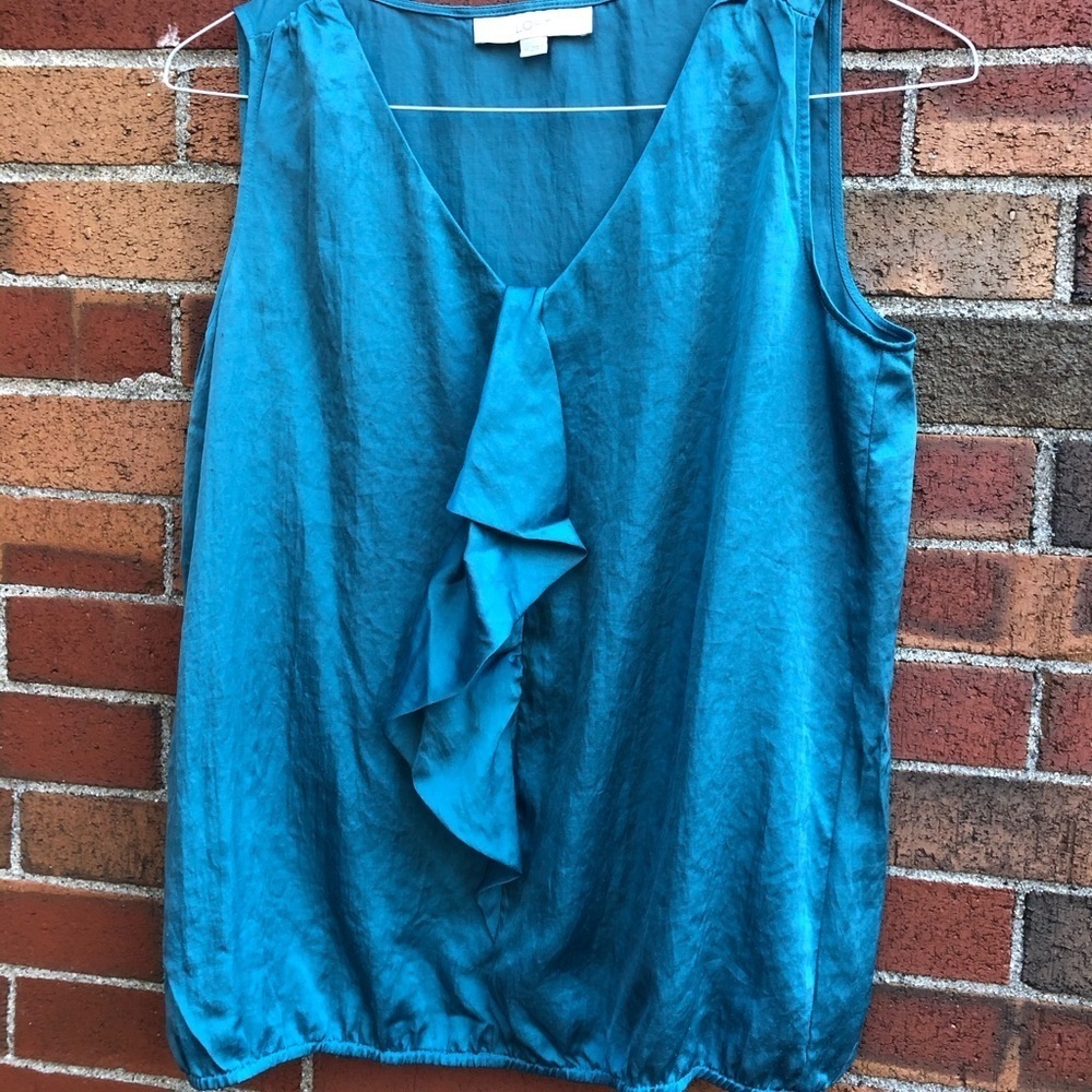 Loft teal top